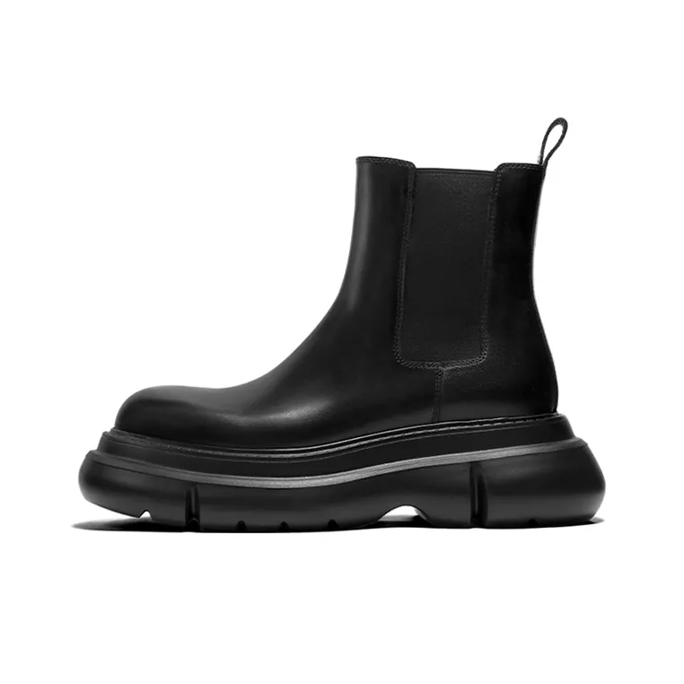 Viplander 16.5cm Chelsea Boots 7.5cm Men's Black-0