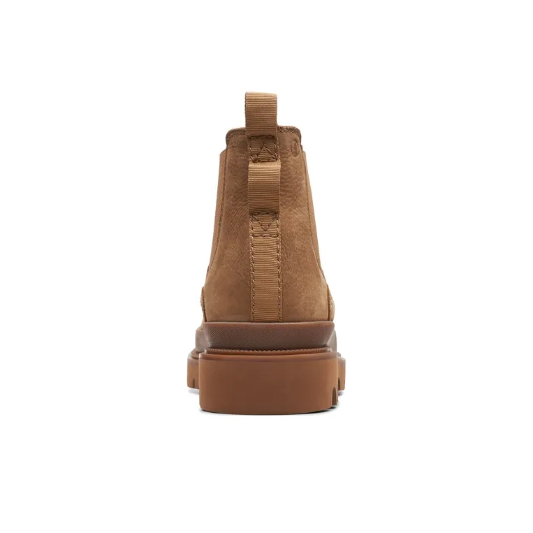 clarks Badell Top Round-toe Ankle Boots-3