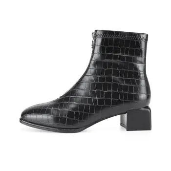 D FUSE SCANDINAVIA Ankle Boots Medium Heel 3 5cm Women's