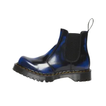 Dr.Martens 2976 Short Chelsea Boots 3.5cm Unisex Blue Black
