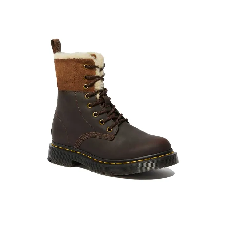 Dr.Martens 1460 Wintergrip Brown Women's-2