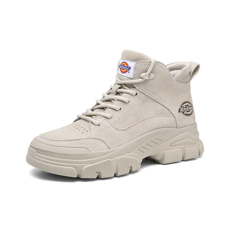Dickies Ankle Length Martin Boot Women's Beige-1