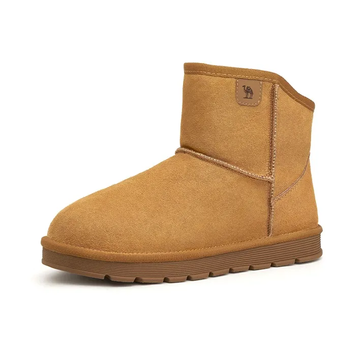CAMEL Snow Boots Men Black/Yellow/Khaki-2