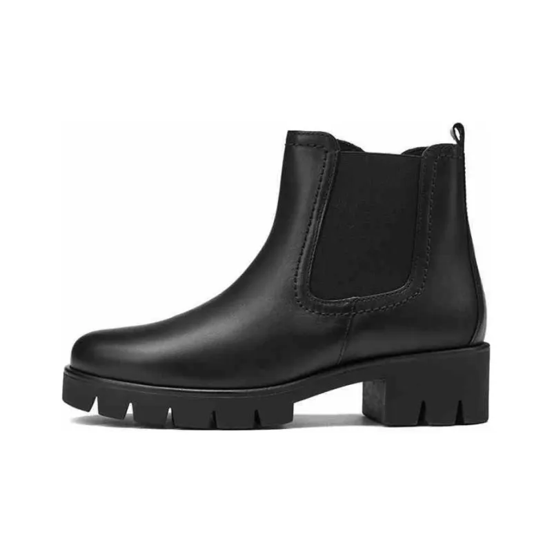 Gabor Fashion Short Chelsea Boots 4.5cm Women's Black-0