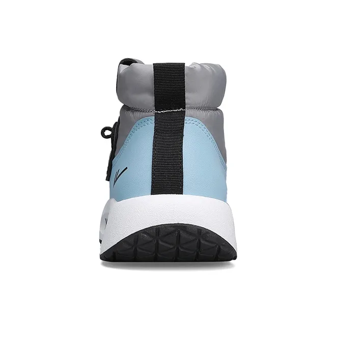 Warrior Thermal Abrasion Resistant Knee High Outdoor Boots Men's Gray Light Blue Black-3