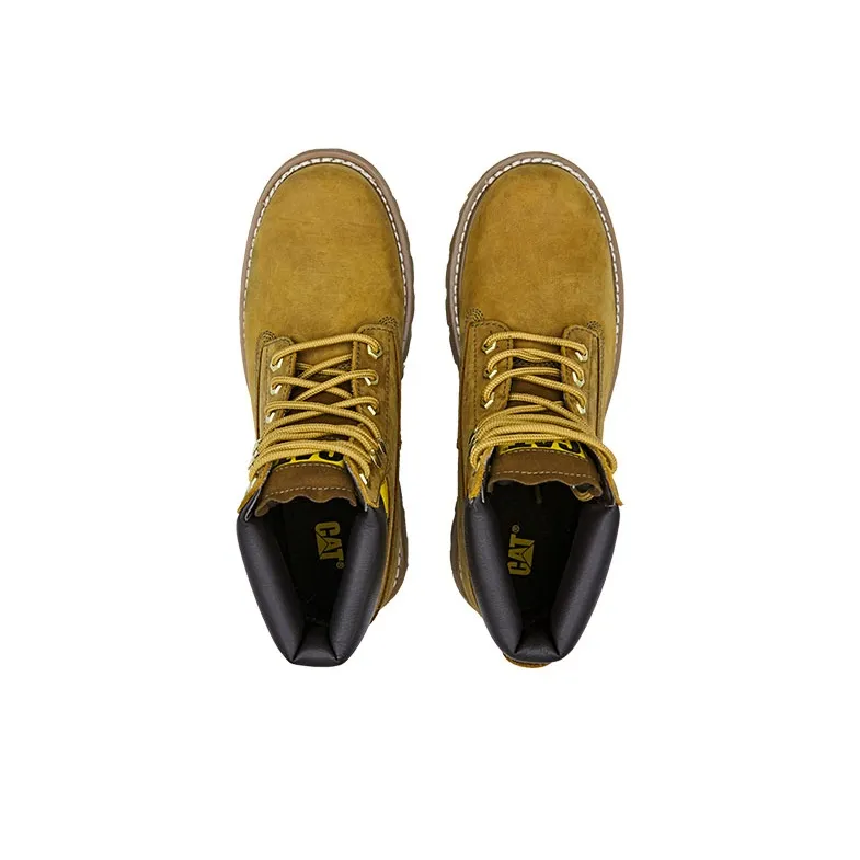 CAT Outdoor Boots Men Brown Yellow-2