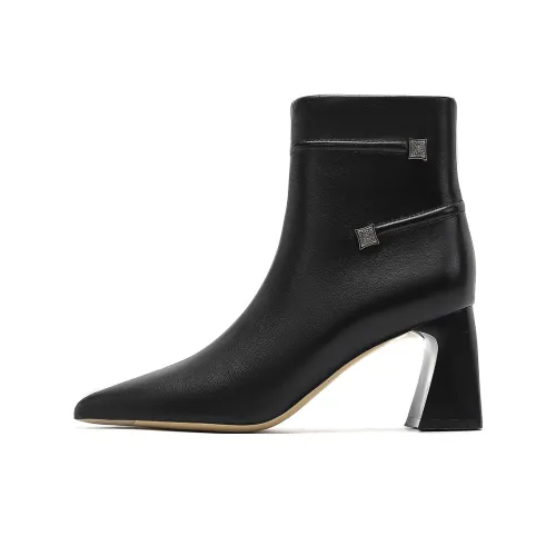 HARSON Ankle Boots Women's Black/Gray