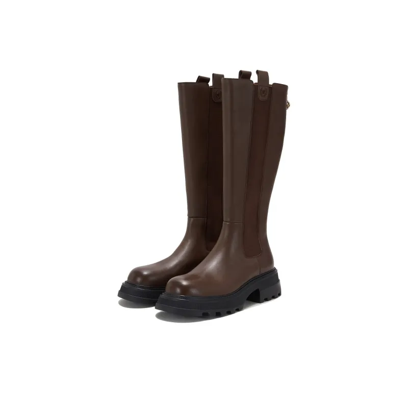 Teenie Weenie Knee-high Boots 5cm Women's-5