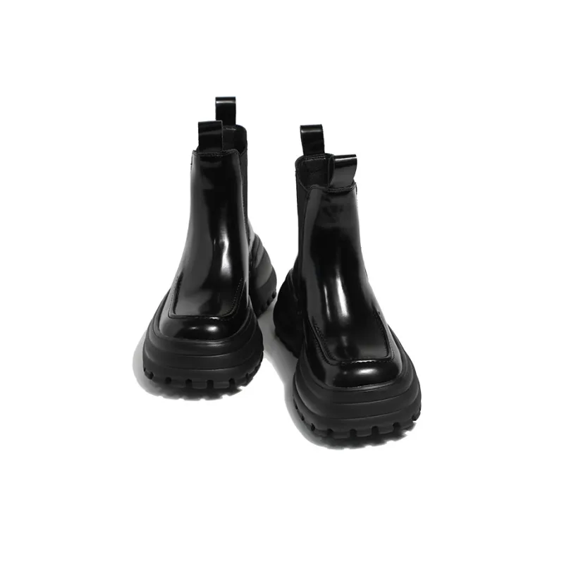 MIS. DANNY Short Chelsea Boots 6.5cm Women's Black-2