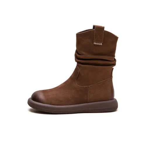Jay Ankle Boots Women's Brown/Black
