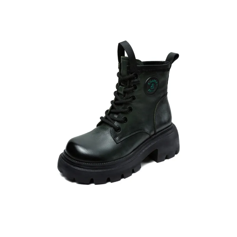 Devanro Short Martin Boot 6.0cm Women's-8