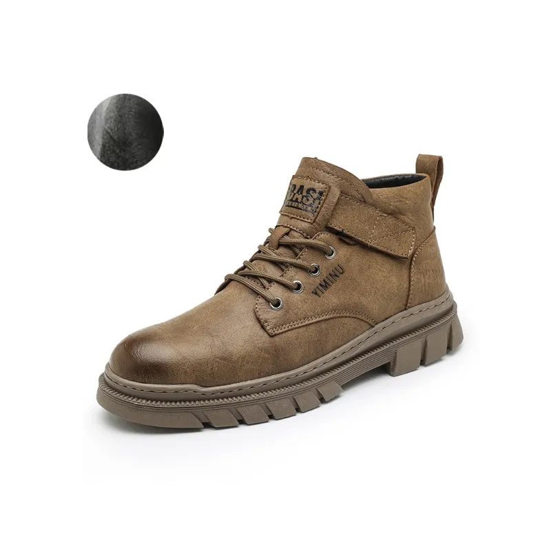 Eminu Martin Boots Men Black-16