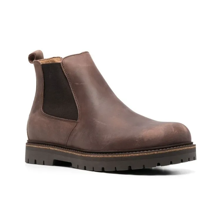 Birkenstock Stalon Natural Leather Nubuck 'Mocca'-1