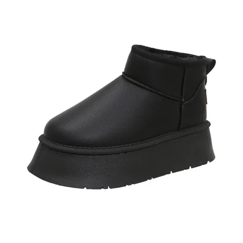 EEueeczs Short Snow Boots Women's