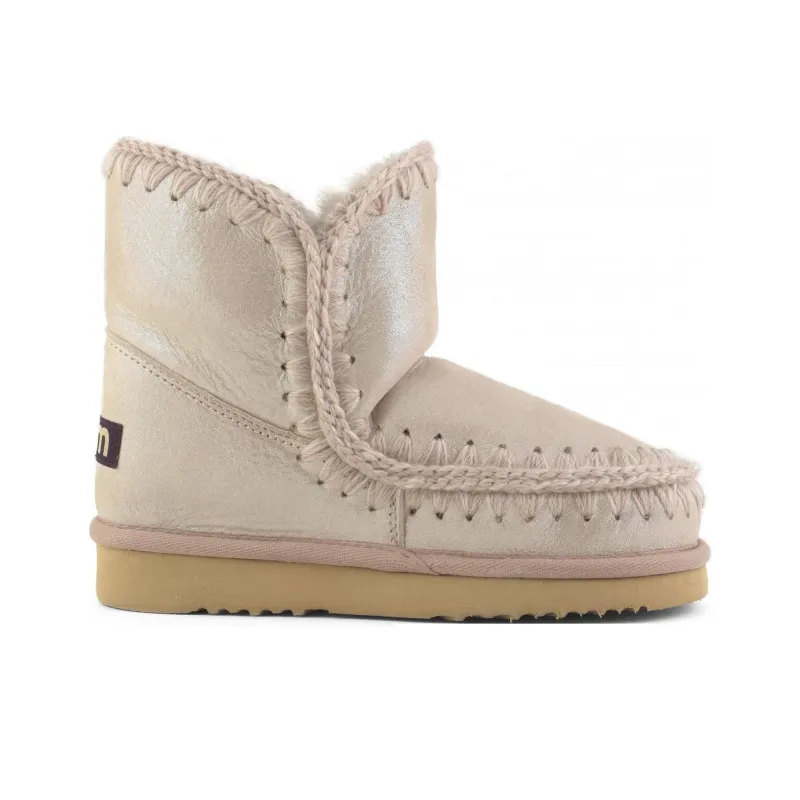 MOU Eskimo Ankle Boots Women's Beige-1
