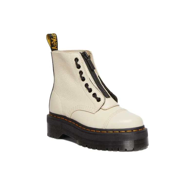 Dr.Martens SINCLAIR Short Martin Boot Women's Beige-1