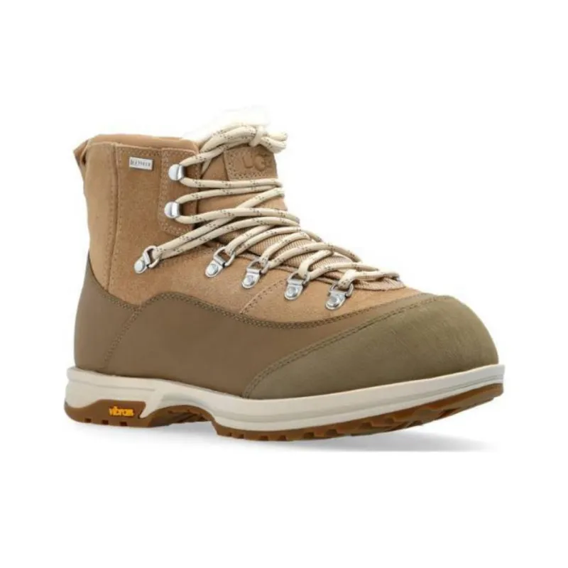 UGG W Brecken Thermal Abrasion Resistant Short Snow Boots Women's Brown-1