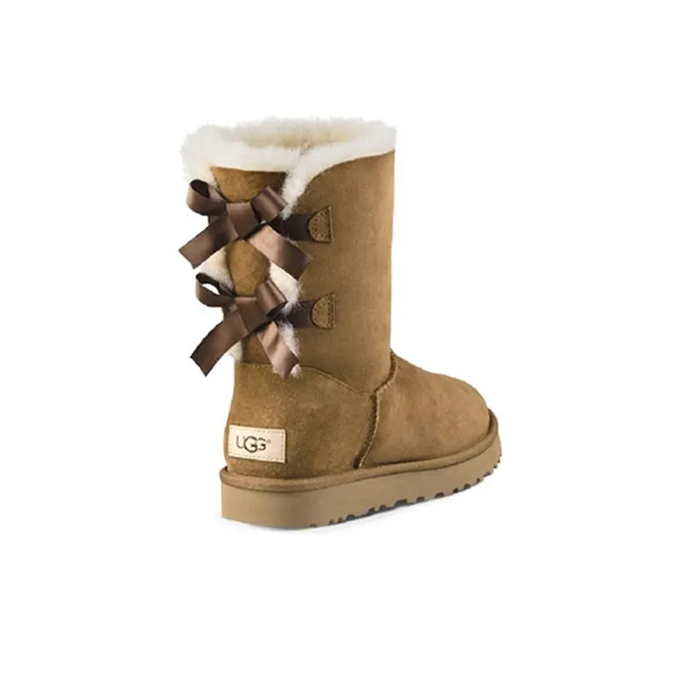 UGG Bailey Bow Ii Boot Chestnut Women's-2