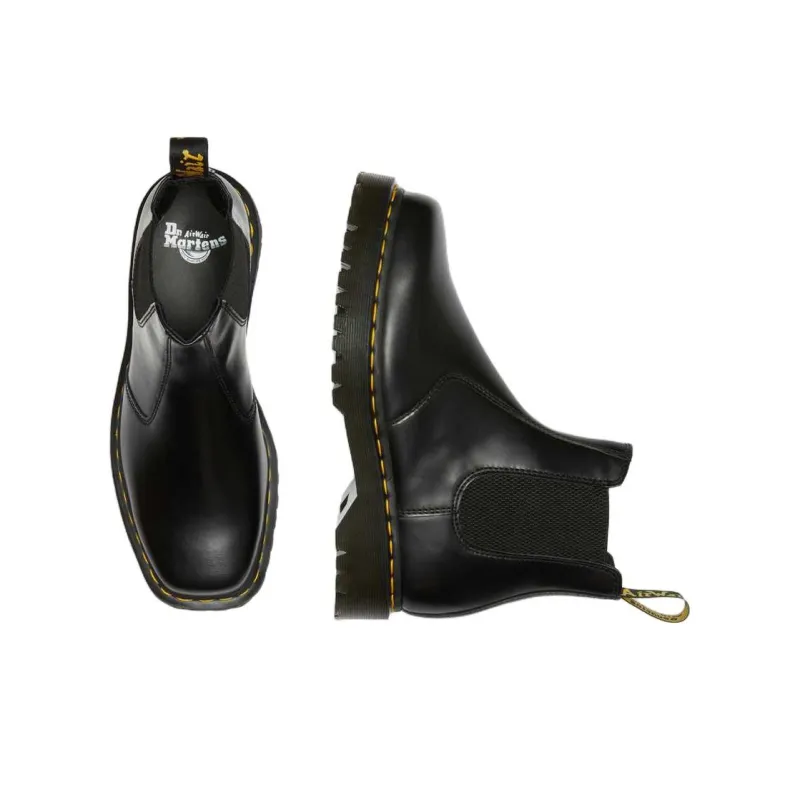 Dr.Martens 2976 Bex Squared Toe Leather Chelsea Boots 'Black'-3