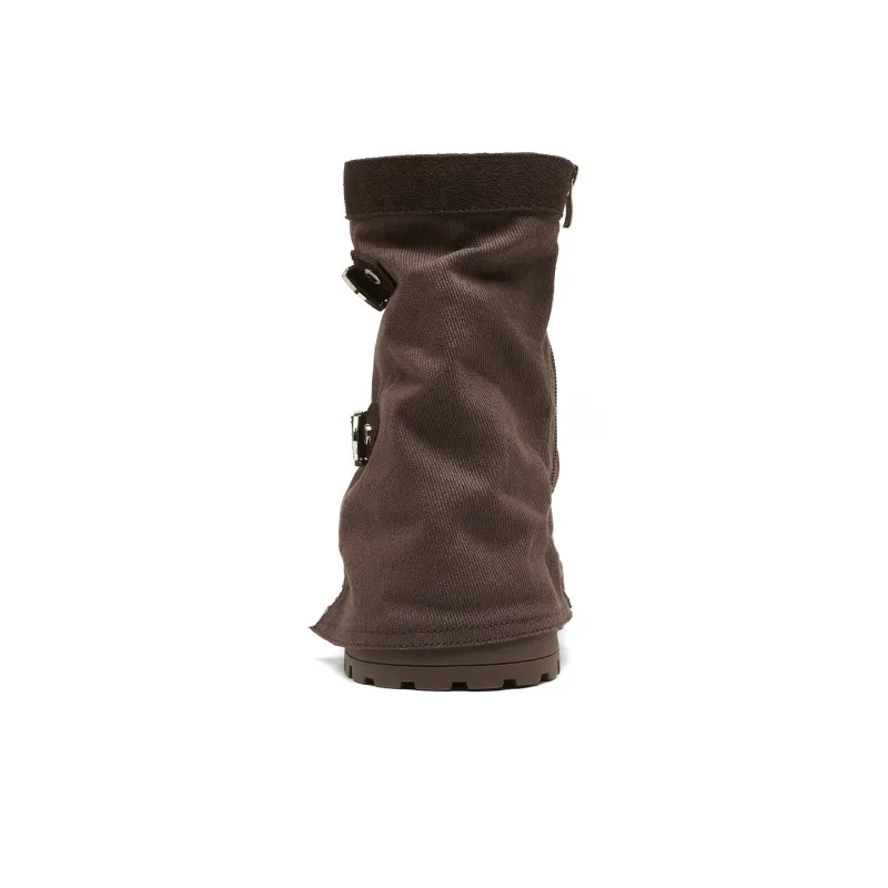 OULISASI Short Ankle Boots Women's-3