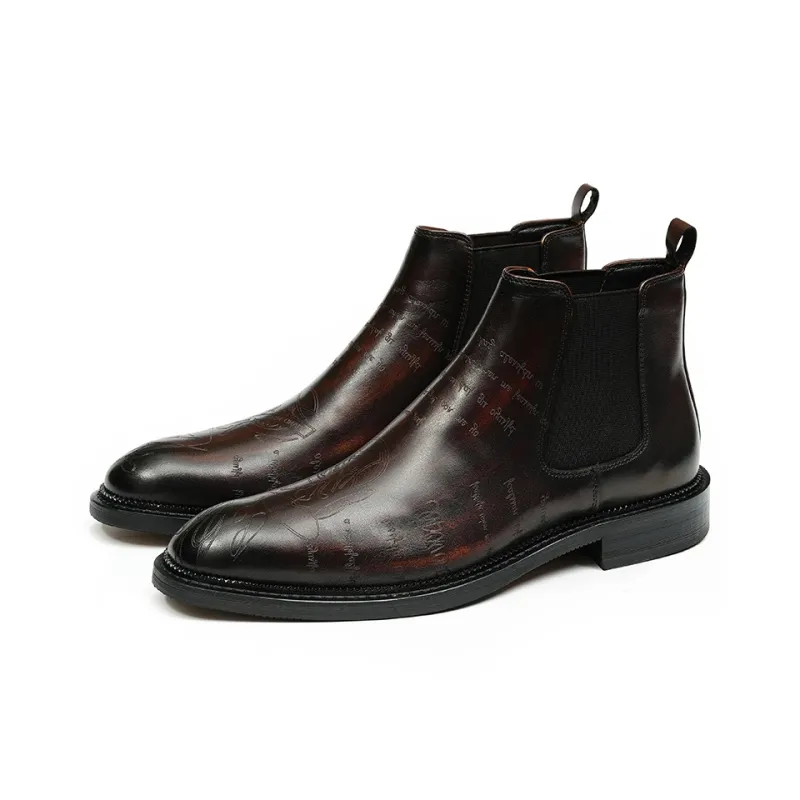 ASTON M.JAZZ Short Chelsea Boots Men's-30