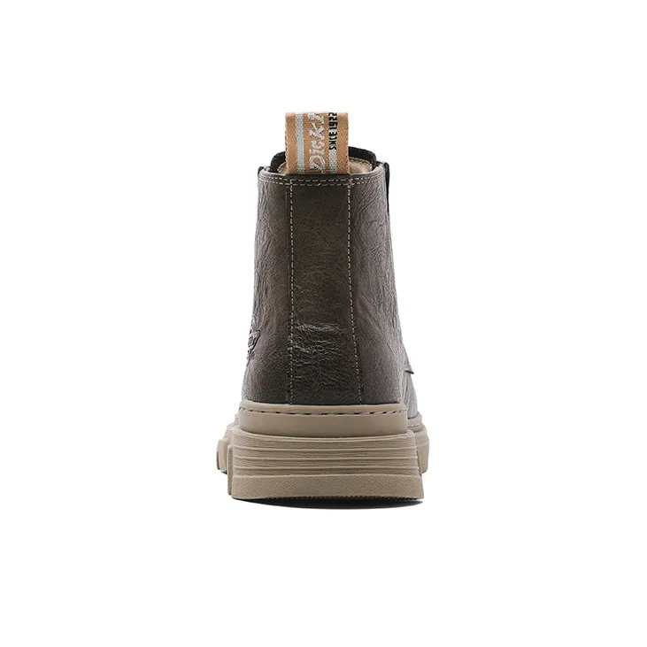 Dickies Slip Resistant Crew Work Boots High Top Men's Camel-3