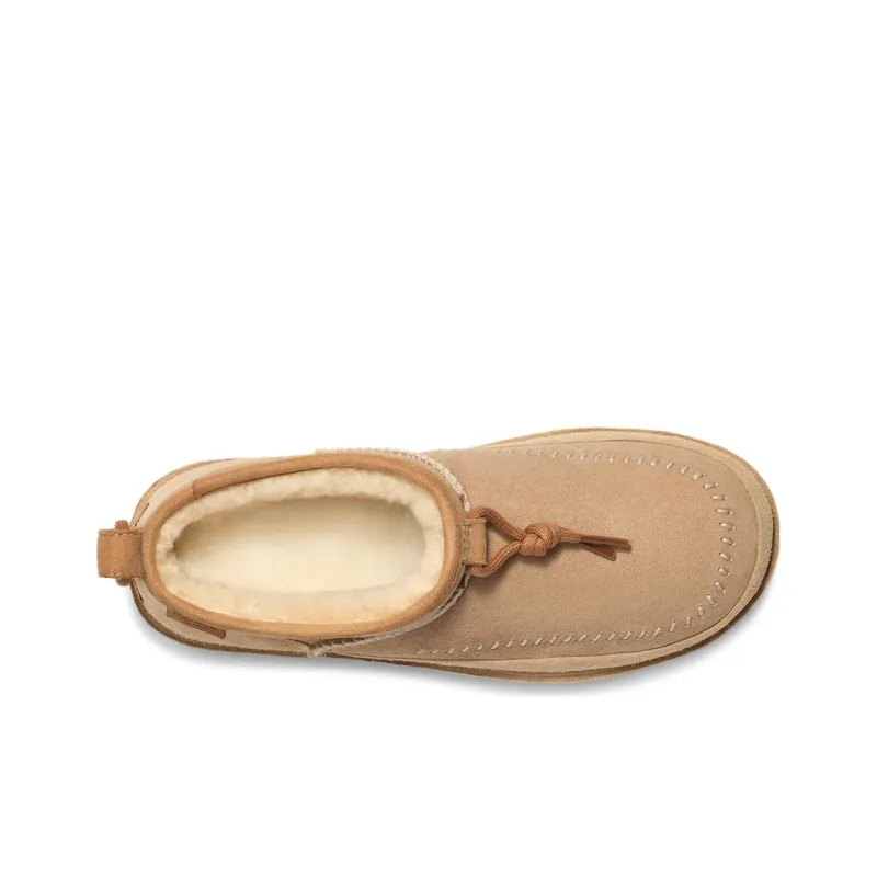 UGG Ultra Mini Crafted Regenerate 'Sand' Women's-4