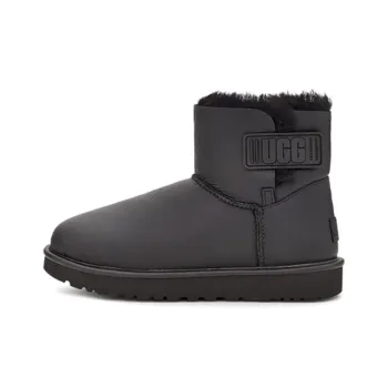 UGG Mini Bailey Logo Strap 'Black' Women's