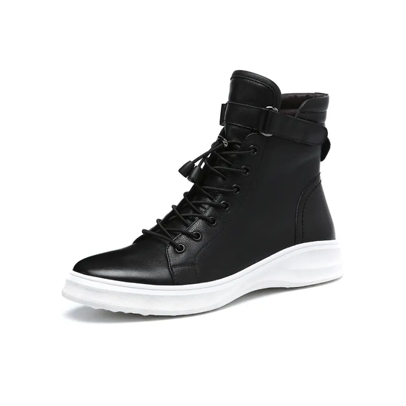 Kemaron Ankle Boots Men Black/White-1
