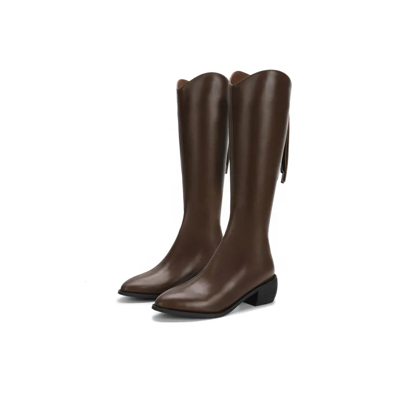 SATURDAY MODE Knee-high Boots 5cm Women's-7