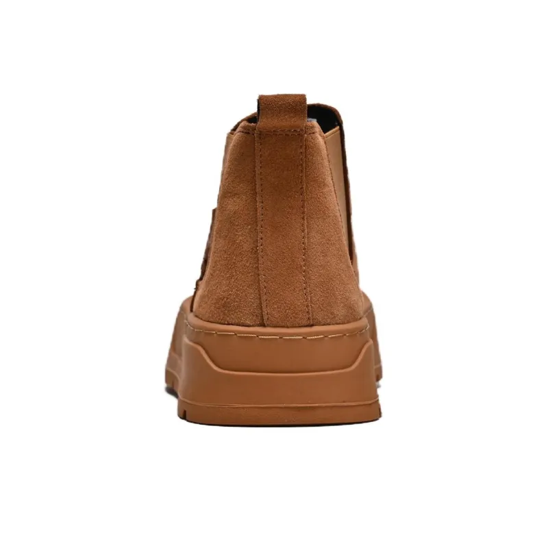 Crocodile Short Chelsea Boots Men's-4