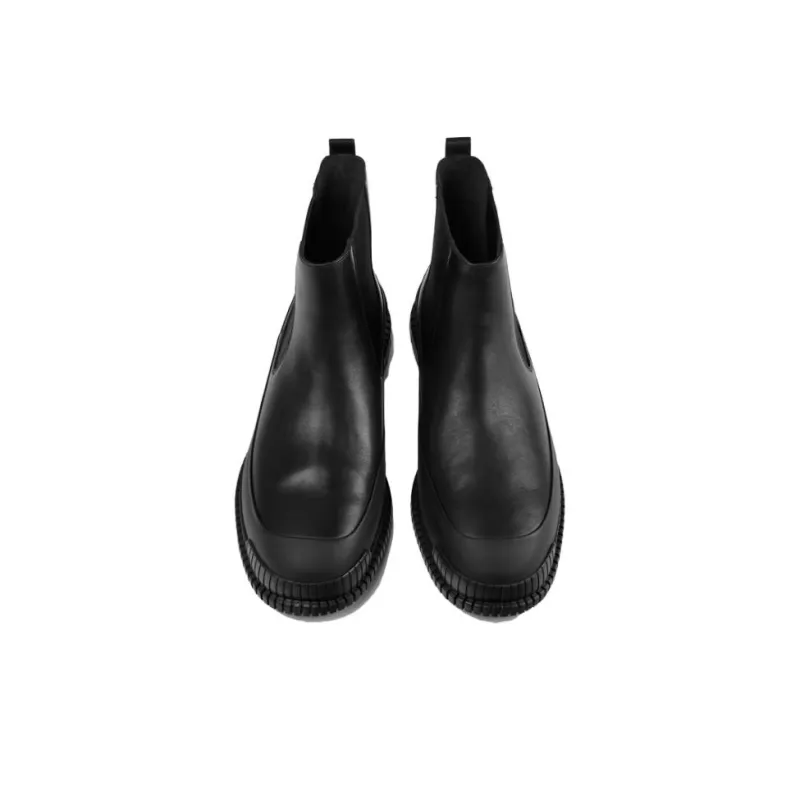 CAMPER Pi Short Chelsea Boots Men's Black-1