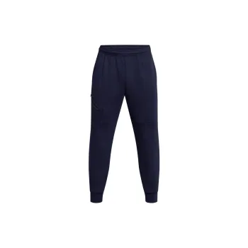 Under Armour Unstoppable FW24 Fleece Joggers Knitted Sweatpants Men's Marine Blue