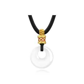 Lao Feng Xiang Chalcedony Necklaces Women's