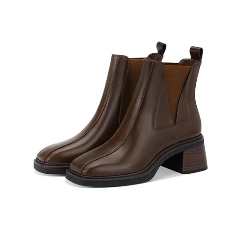 JESSICA SOPHIA 12cm Chelsea Boots 5cm Women's-2