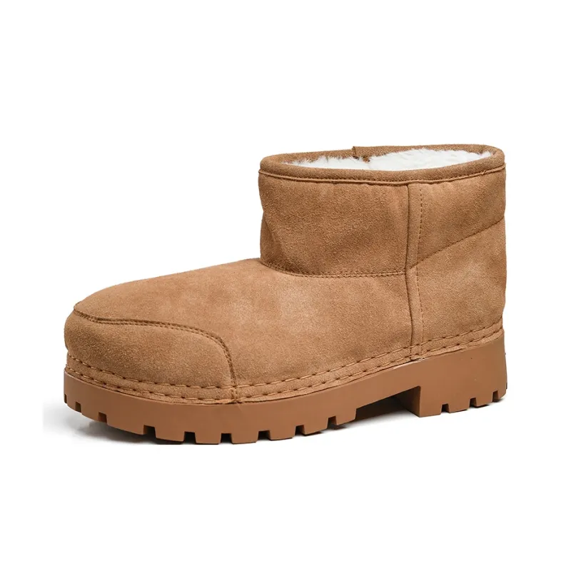 Beidouniao Short Snow Boots Men's-2
