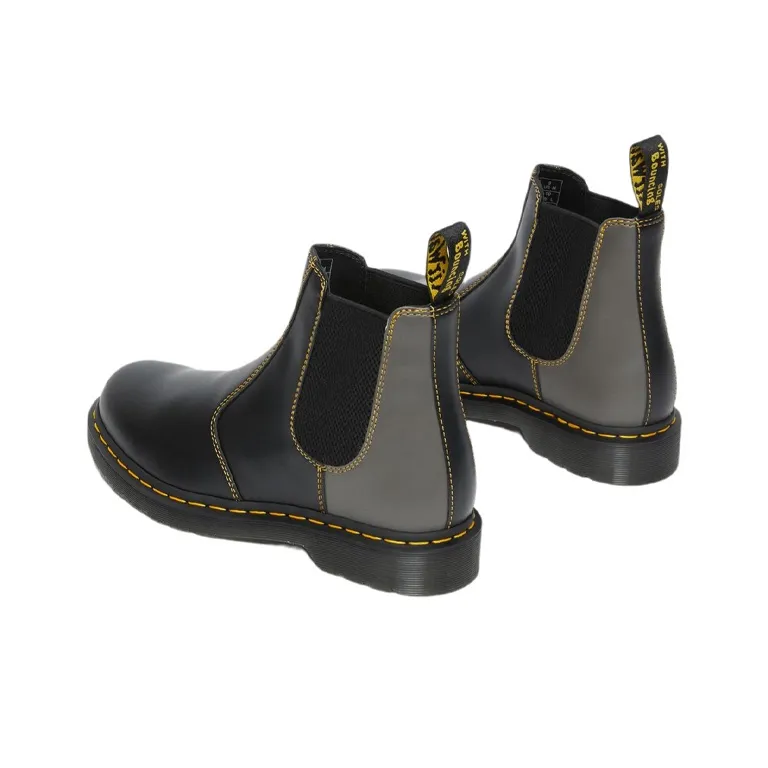 Dr.Martens 2976 Smooth Clash Leather Chelsea Boots 'Black'-2