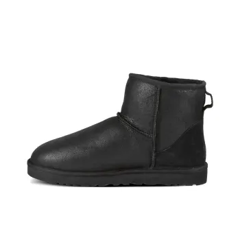 UGG Classic Mini Bomber High Top Fleece Lined Black