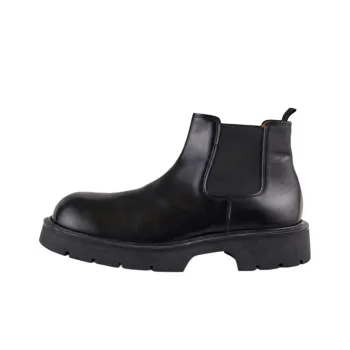 Sandro Ankle Length Chelsea Boots Men's Black