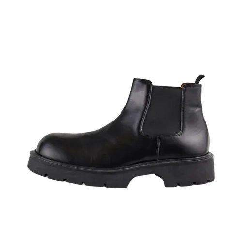 Sandro Ankle Length Chelsea Boots Men's Black