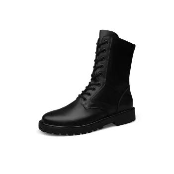 Bull Thunder Short Martin Boot Unisex Black