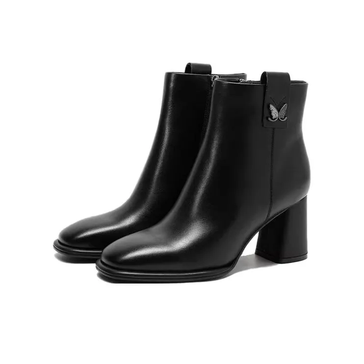 Satchi Ankle Boots 6cm Women's Black-1