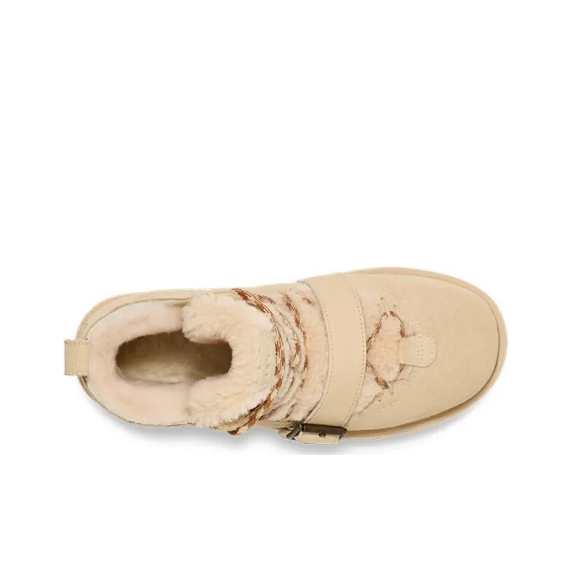 UGG Short Snow Boots Unisex Brown-3
