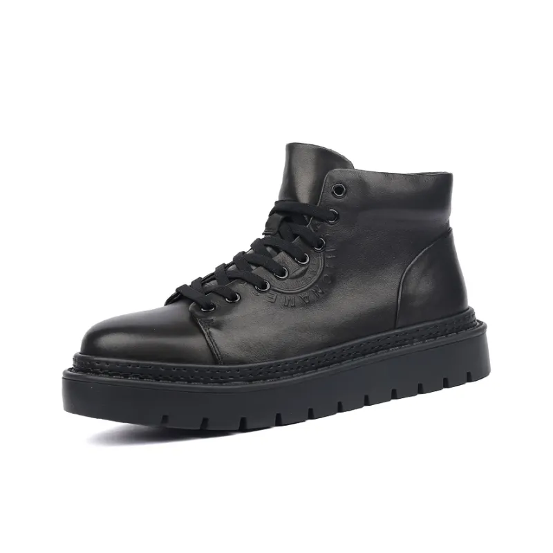 Tide Attack Ankle Boots Men's Black-1