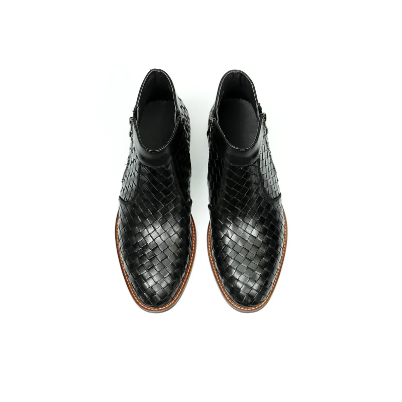 ASTON M.JAZZ Ankle Boots 3cm Men's-4