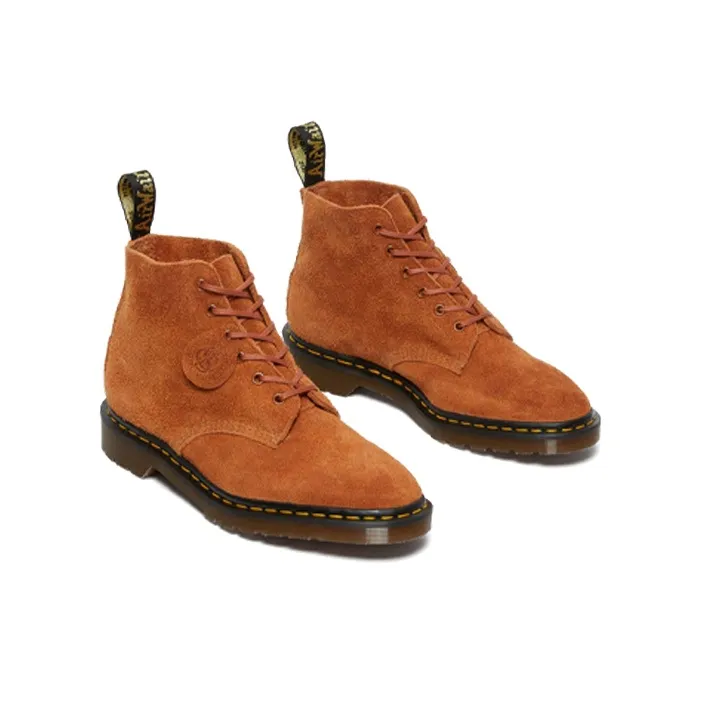 Dr.Martens 101 Suede Ankle Boots 'Tan Rust Oasis Suede'-3