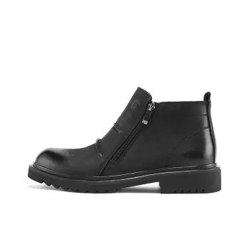 HANG TEN Ankle Boots Men Zishi Black/Cambridge Brown