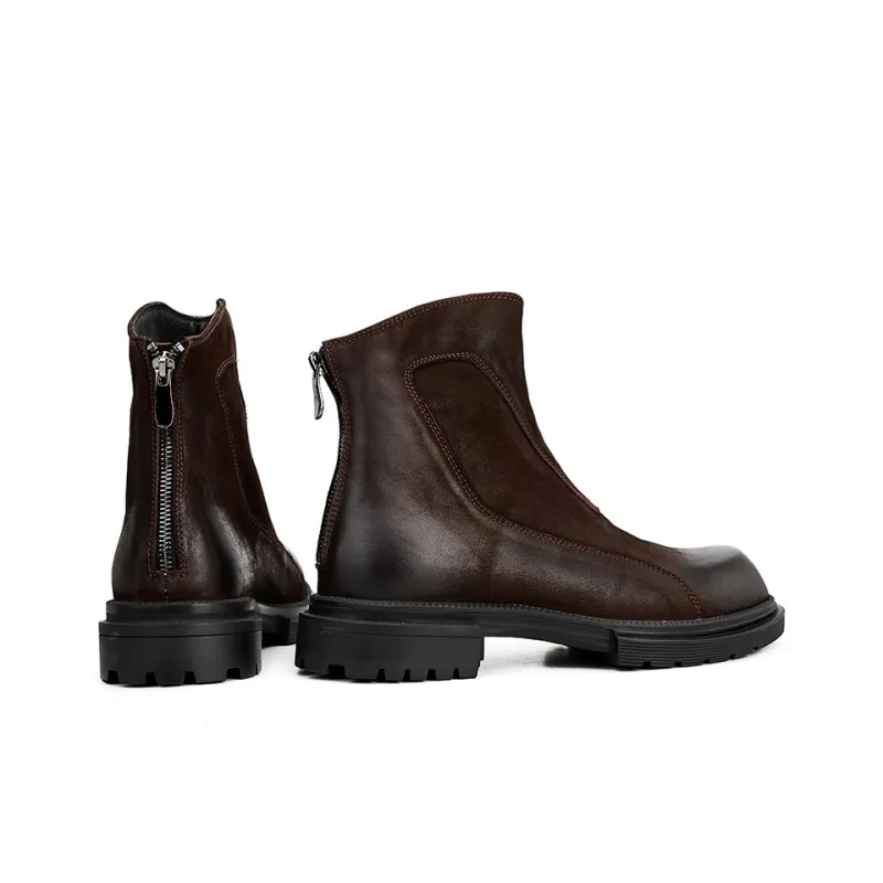 LEYGMENLG Ankle Boots 3cm Men's-3