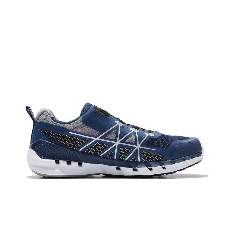 THE NORTH FACE Anti Slip Wear Resistant Low Top Hiking Shoes Men's Marine Blue-1