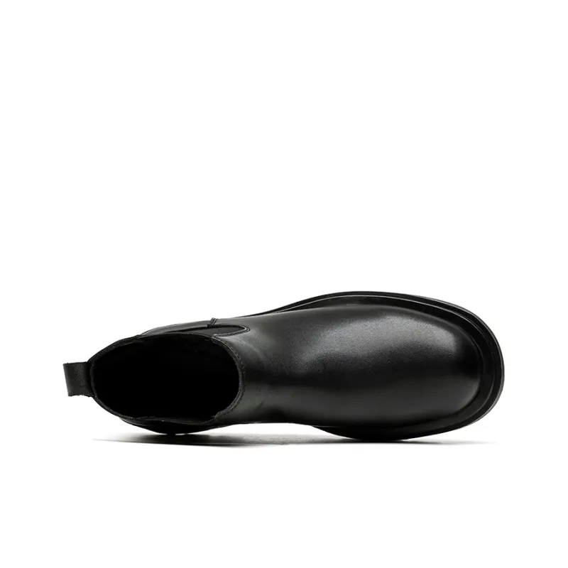Aquarius Short Chelsea Boots Men's Black-3